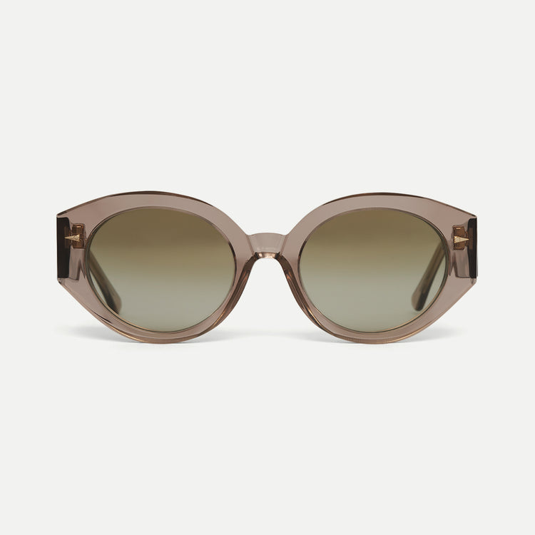 AHLEM Art Deco COFL/GNLG Round Sunglasses