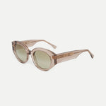 AHLEM Art Deco COFL/GNLG Round Sunglasses