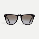 AHLEM Place Solferino BLCK/GYGR Panto Sunglasses