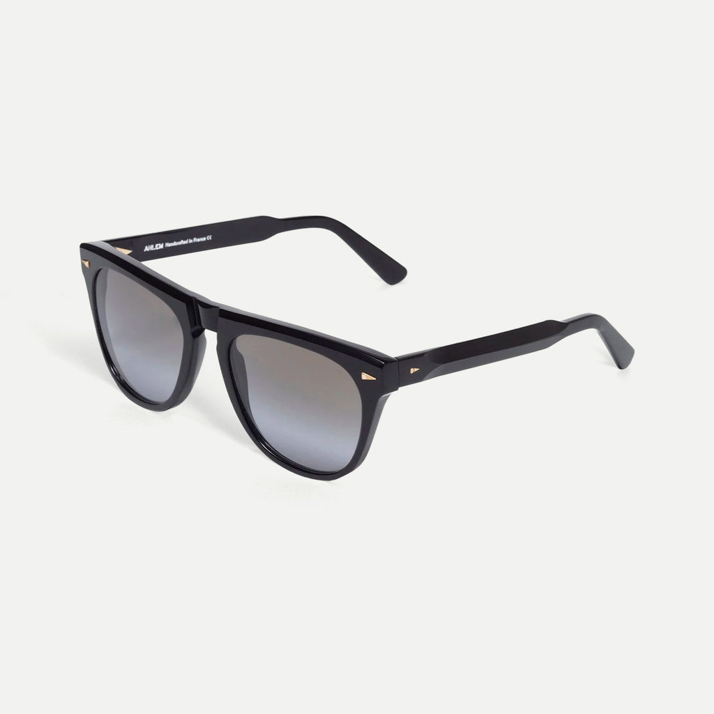 AHLEM Place Solferino BLCK/GYGR Panto Sunglasses