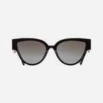AHLEM Rue de Sofia BLCK/GYGR Cat Eye Sunglasses