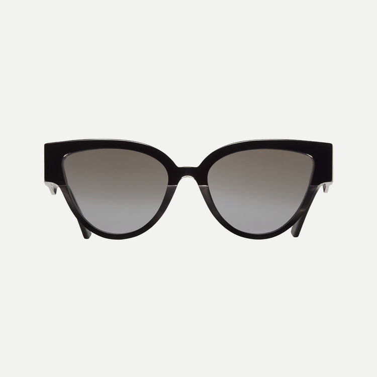 AHLEM Rue de Sofia BLCK/GYGR Cat Eye Sunglasses