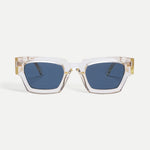 AHLEM Villette GLDL/BLUE Rectangular Sunglasses