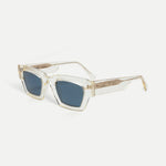 AHLEM Villette GLDL/BLUE Rectangular Sunglasses
