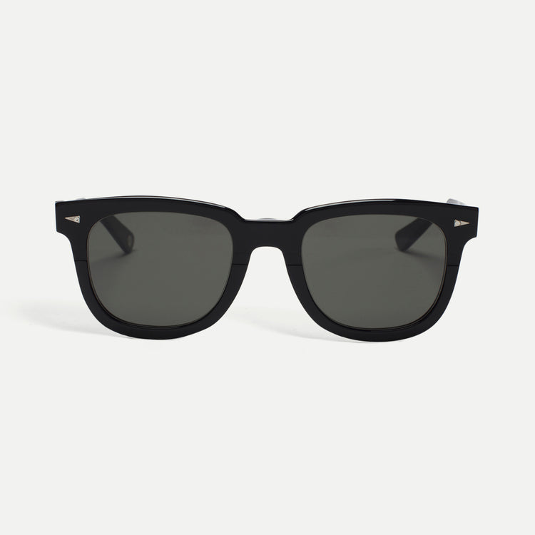 AHLEM Square du Temple BLCK/GREY Square Sunglasses