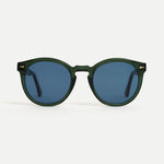 AHLEM Saint Germain DGRN/BLUE Panto Sunglasses