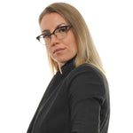 Brown/Demo glasses