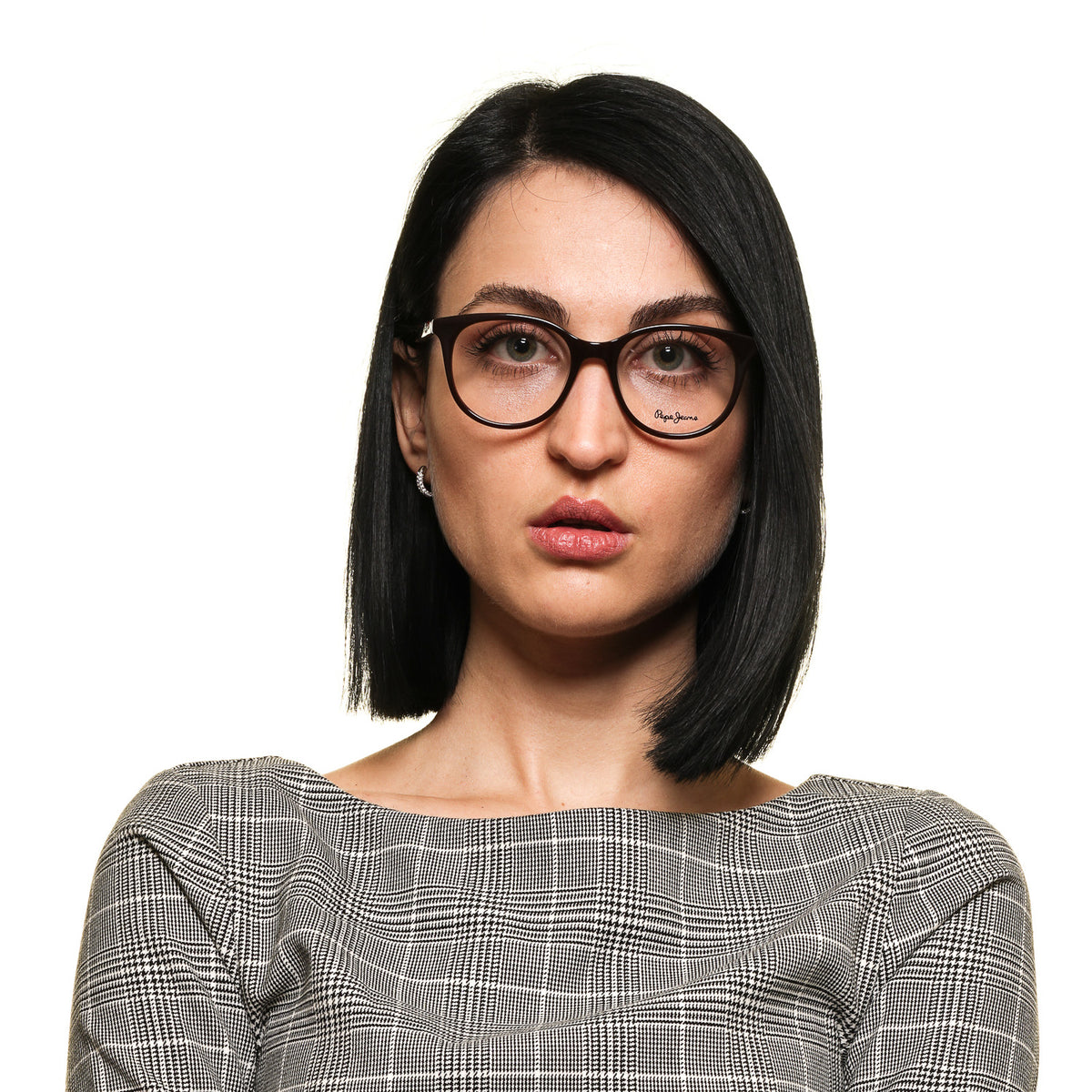 Brown/Demo glasses
