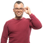 Brown/Demo glasses