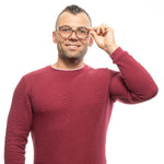 Brown/Demo glasses
