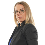 Brown/Demo glasses