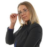 Silver/Demo glasses