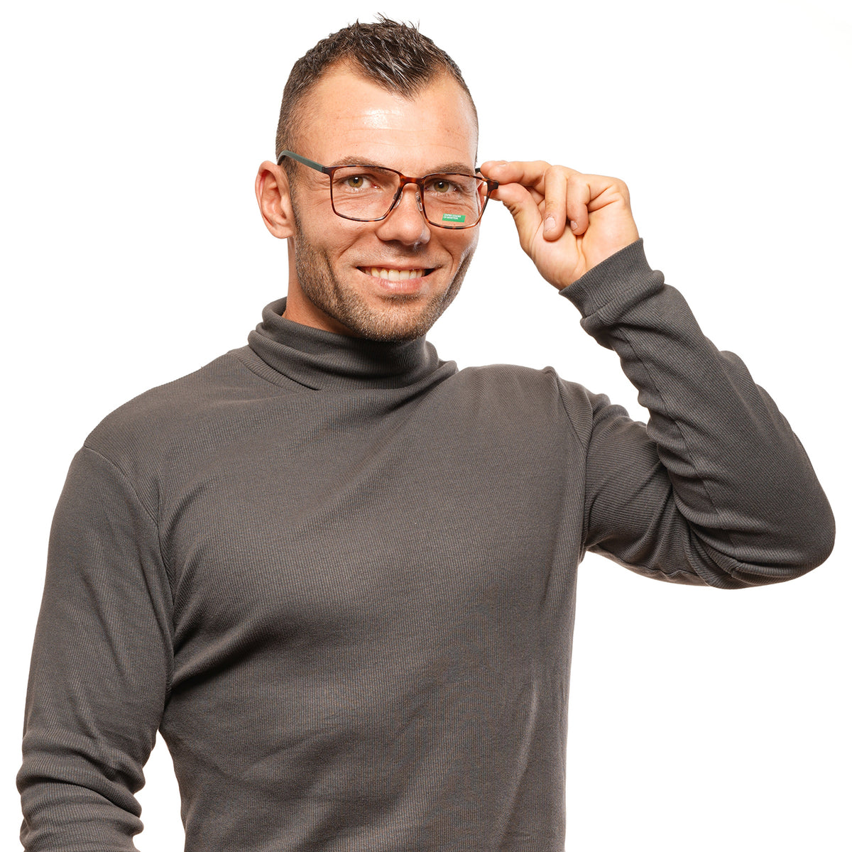 Brown/Demo glasses
