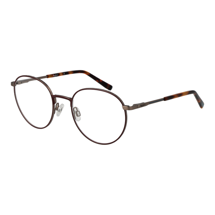 Burgundy/Demo glasses