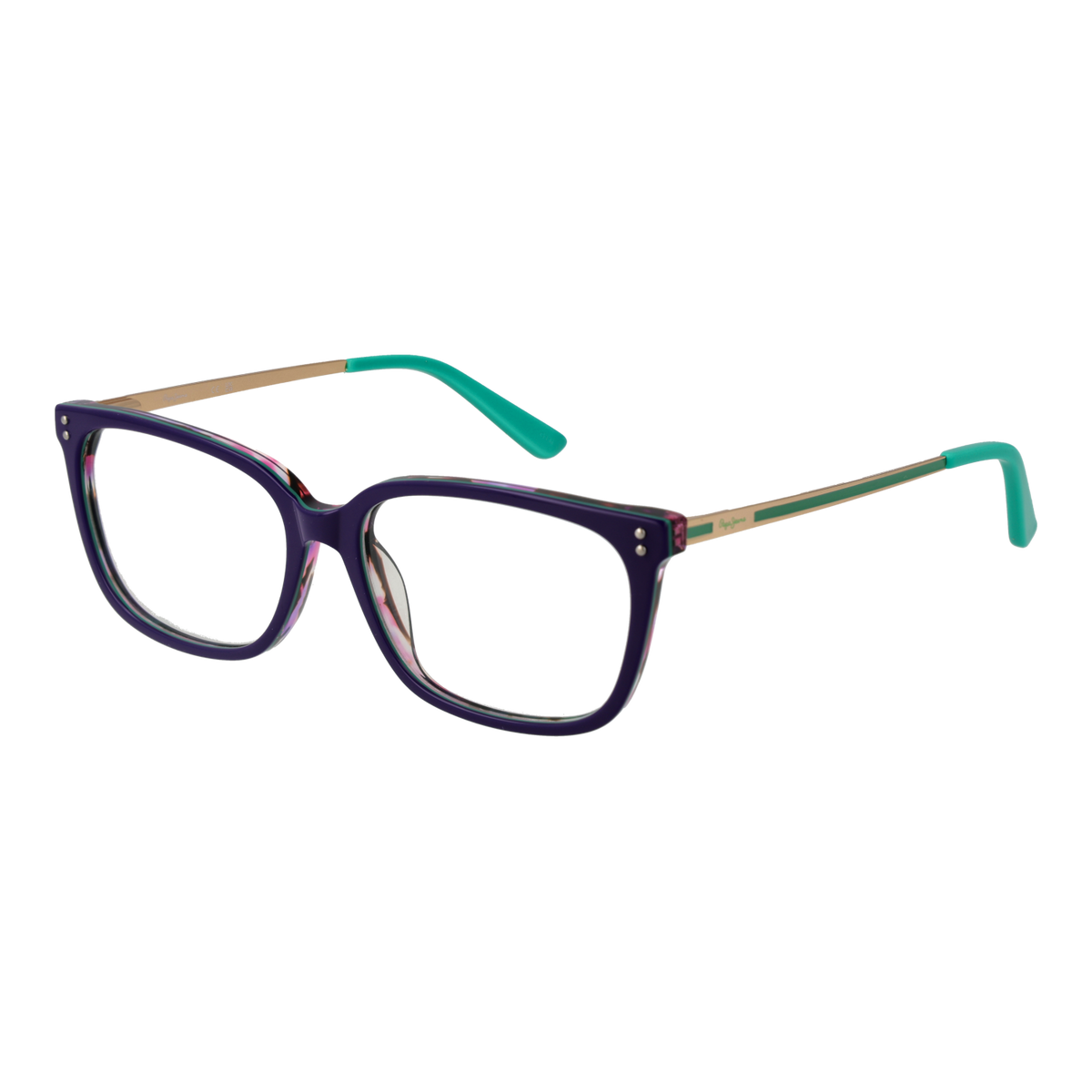Burgundy/Demo glasses