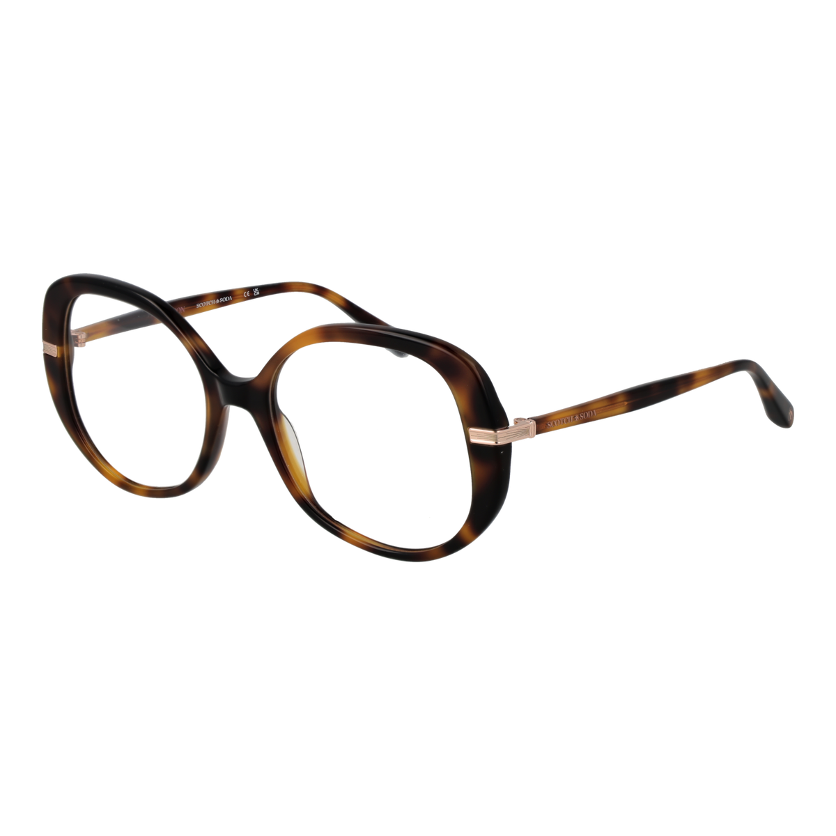 Brown/Demo glasses