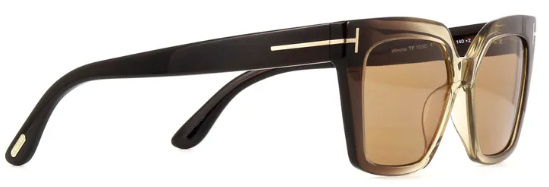 TOM FORD WINONA 47J Cat Eye Sunglasses