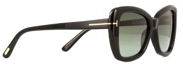 TOM FORD MAEVE 01B Butterfly Sunglasses