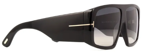 TOM FORD RAVEN 01B Flattop Sunglasses