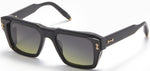 Akoni HERCULES BLK - GLD RECTANGLE Sunglasses