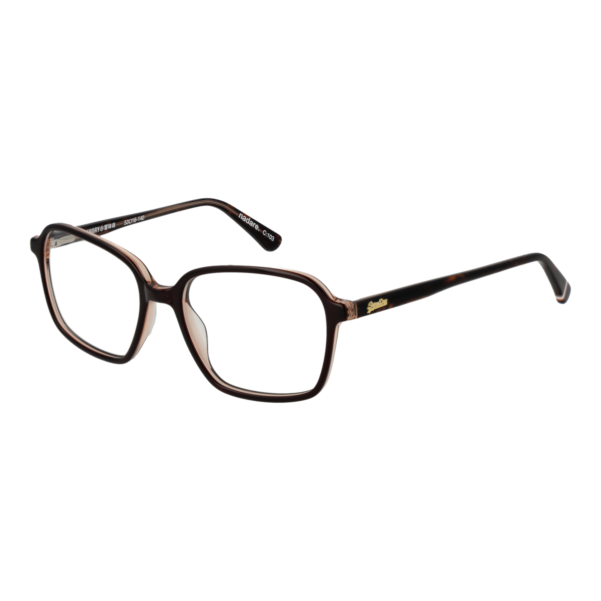 Brown/Demo glasses