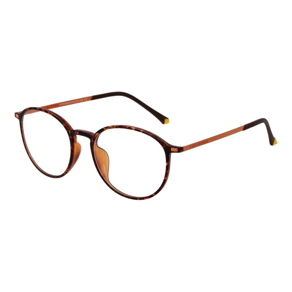 Brown/Demo glasses