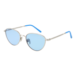 Silver/Blue