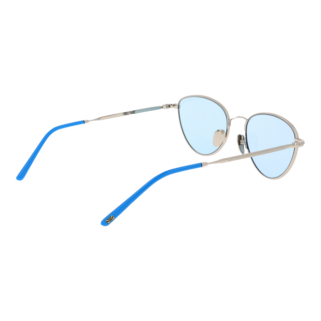 Silver/Blue