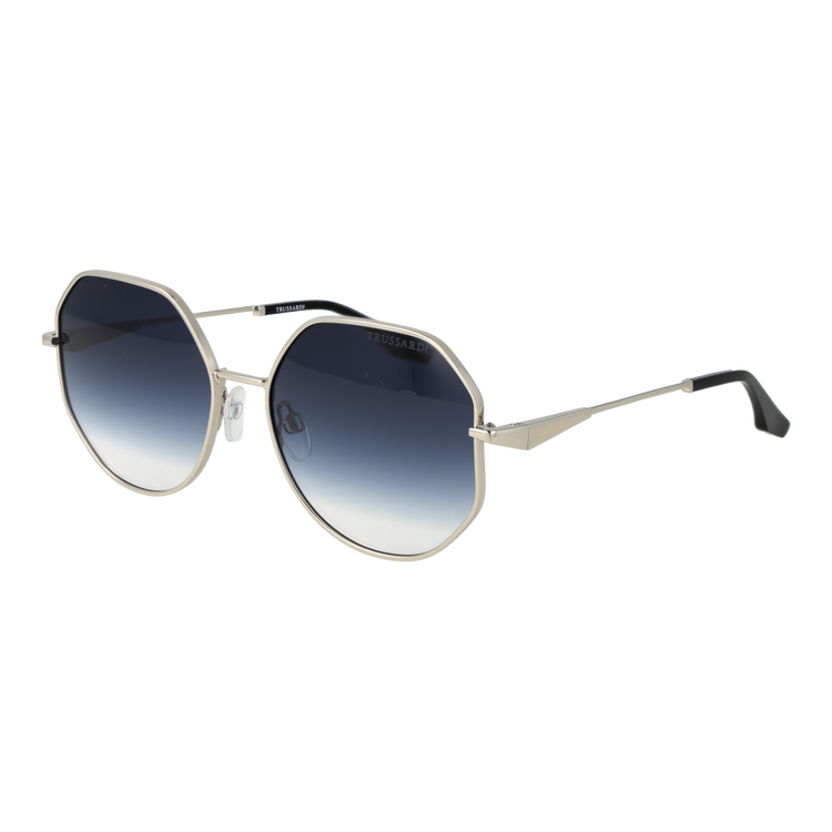 Silver/Blue