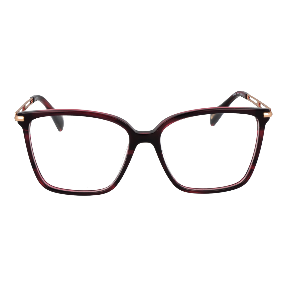 Burgundy/Demo glasses