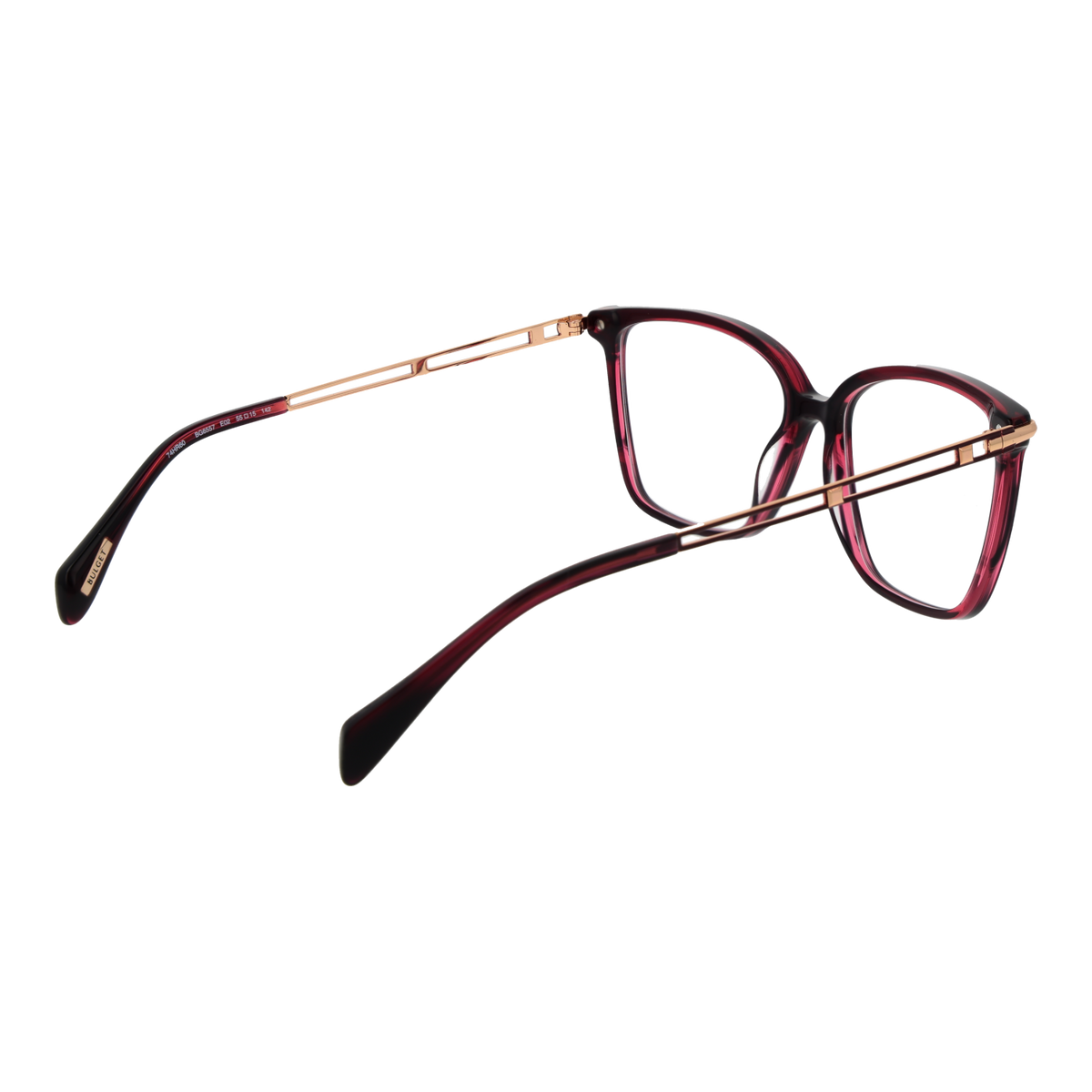 Burgundy/Demo glasses