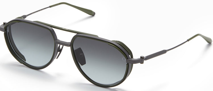 Akoni SKYRACER BLK - GRN AVIATOR Sunglasses
