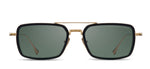 MATTE BLACK/GOLD / GREEN