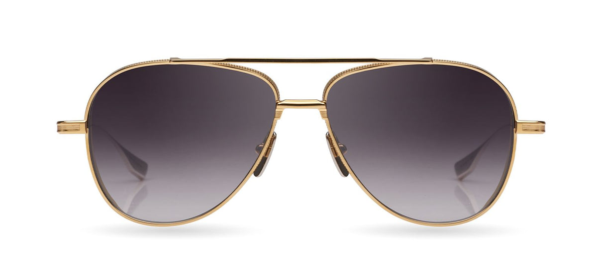 YELLOW GOLD - SILVER / DARK GREY TO CLEAR GRADIENT