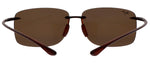 Maui Jim HEMA Rectangle Polarized Sunglasses