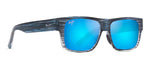 Maui Jim KEAHI MJ B873-03 Square Polarized Sunglasses