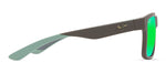 Maui Jim THE FLATS MJ GM897-01 Square Polarized Sunglasses