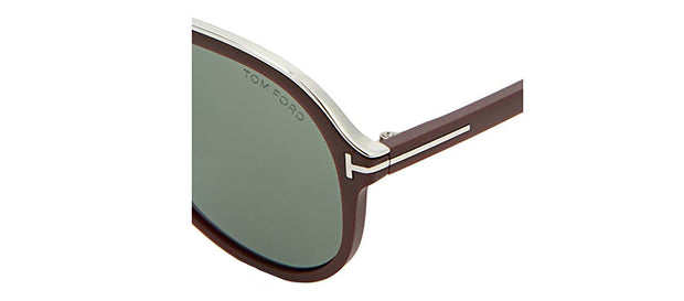 TOM FORD NICHOLAI 49A Aviator Sunglasses