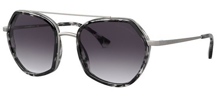 Emporio Armani EA2098 30038G Geometric Sunglasses