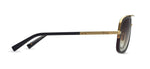 YELLOW GOLD - MATTE BLACK / DARK BROWN TO CLEAR GRADIENT