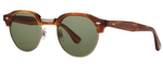 HAT-G/GRN - Honey Amber Tortoise-Gold/Green / 