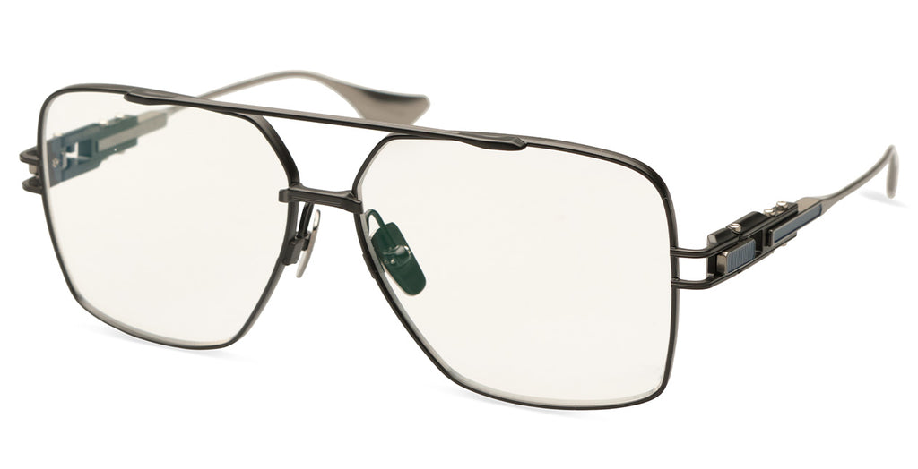 MATTE BLACK - ANTIQUE SILVER / CLEAR