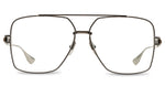MATTE BLACK - ANTIQUE SILVER / CLEAR