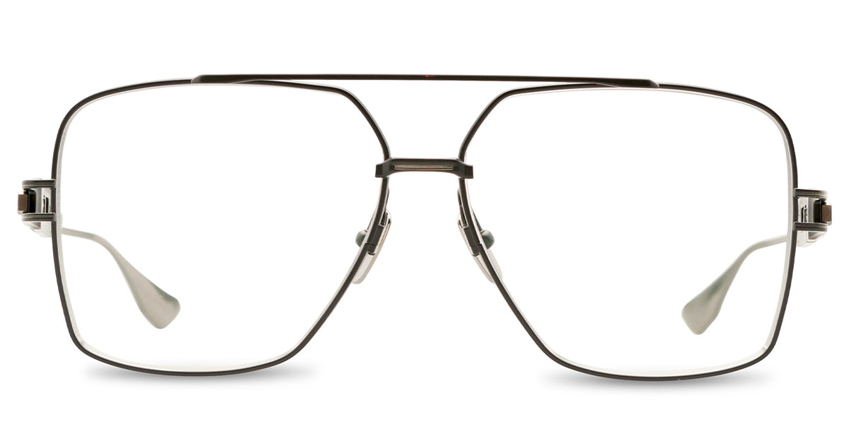 MATTE BLACK - ANTIQUE SILVER / CLEAR