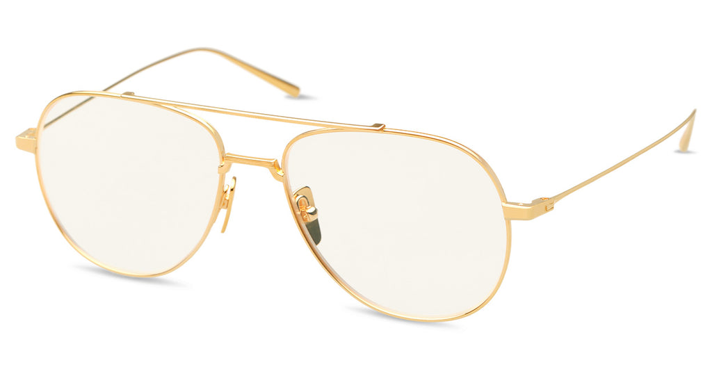 MATTE YELLOW GOLD / CLEAR