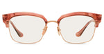 ROSE GOLD - MARS RED / CLEAR