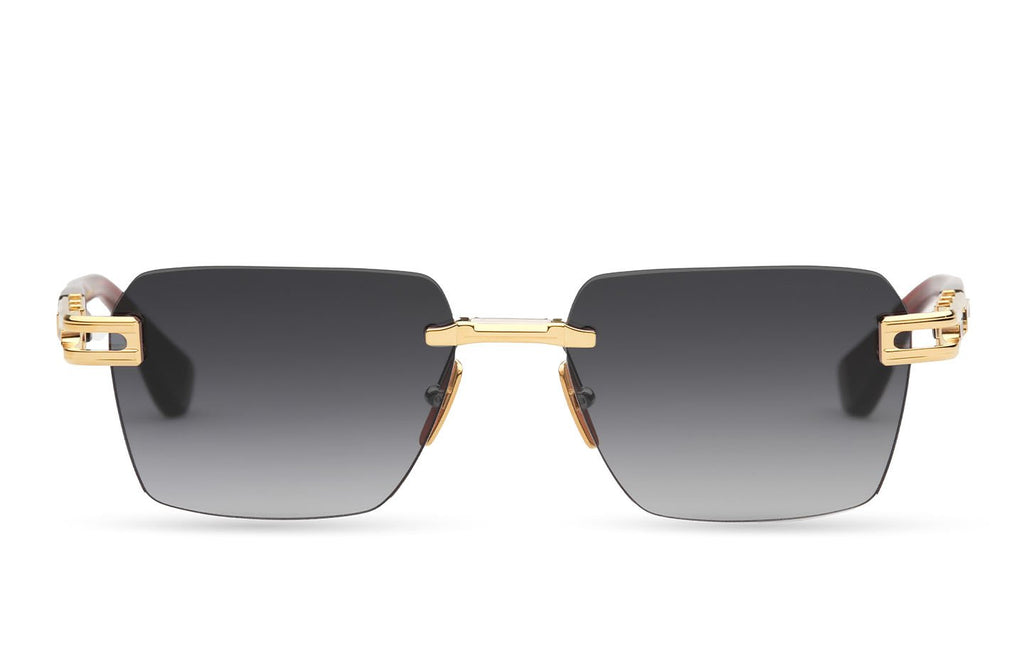 YELLOW GOLD - SIENNA BLAZE / GREY TO CLEAR GRADIENT