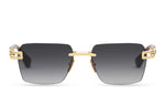 YELLOW GOLD - SIENNA BLAZE / GREY TO CLEAR GRADIENT