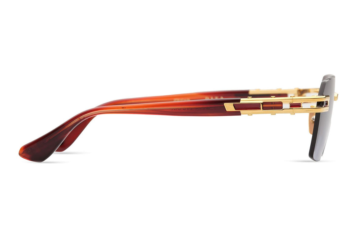 YELLOW GOLD - SIENNA BLAZE / GREY TO CLEAR GRADIENT