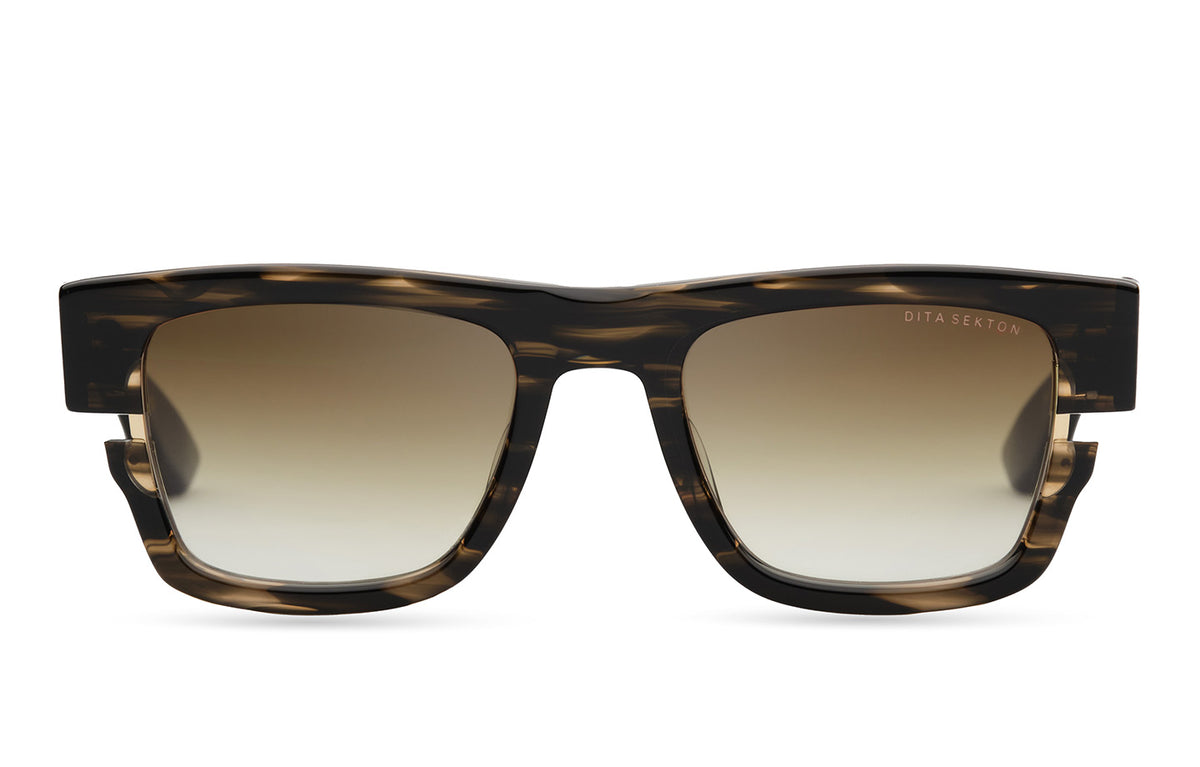 BURNT TIMBER - YELLOW GOLD / BROWN TO CLEAR GRADIENT